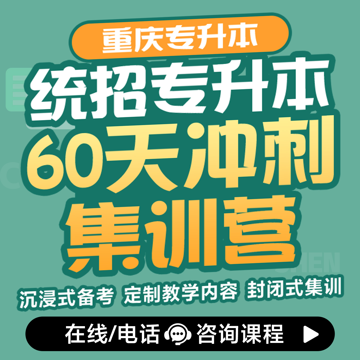 专升本考前冲刺集训营(60天) 专升本考前冲刺集训营(60天)